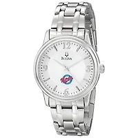 Men's Bulova  Silver Florida Southern Mocs Stainless Steel Quartz Watch