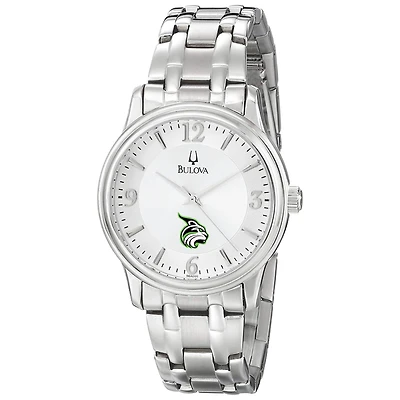 Men's Bulova  Silver Lesley Lynx Stainless Steel Quartz Watch