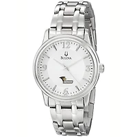Men's Bulova  Silver Lindenwood Lions Stainless Steel Quartz Watch