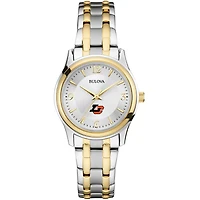 Women's Bulova  Silver/Gold Lewis & Clark College Pioneers Two-Tone Stainless Steel Watch