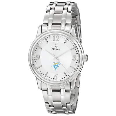 Men's Bulova Silver LIU Sharks Stainless Steel Quartz Watch