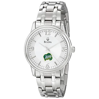 Men's Bulova Silver McDaniel Green Terror Stainless Steel Quartz Watch