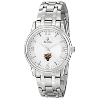 Men's Bulova  Silver Minnesota State Mavericks Stainless Steel Quartz Watch