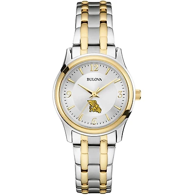 Women's Bulova Silver/Gold Missouri Western State Griffons Two-Tone Stainless Steel Watch