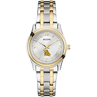 Women's Bulova  Silver/Gold Missouri Western State Griffons Two-Tone Stainless Steel Watch