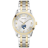 Men's Bulova  Silver/Gold UC Riverside Highlanders Two-Tone Stainless Steel Watch