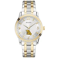 Men's Bulova  Silver/Gold Missouri Western State Griffons Two-Tone Stainless Steel Watch