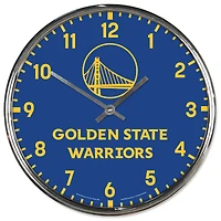 WinCraft Golden State Warriors Chrome Wall Clock