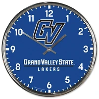 WinCraft Grand Valley State Lakers Chrome Wall Clock