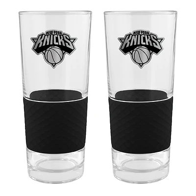 New York Knicks Two-Piece 22oz. Stealth Score Pint Glass Set