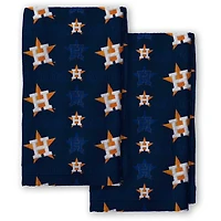 Pegasus Houston Astros 2-Pack Repeat Logo Dish Towel Set