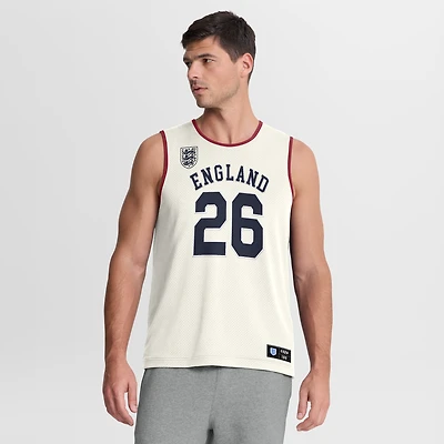 Men's Fanatics Cream England National Team Tank Top
