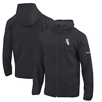 Men's Columbia  Black Chicago White Sox Omni-Wick It's Time Full-Zip Jacket