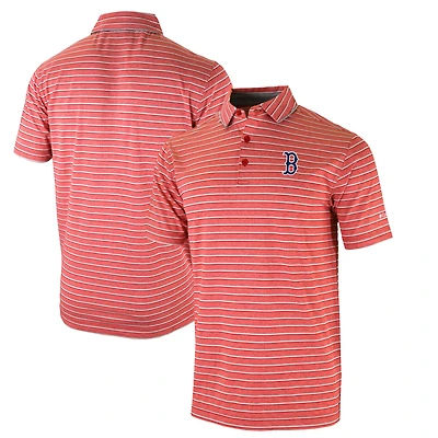 Men's Columbia Red Boston Red Sox Omni-Wick Post Round Polo