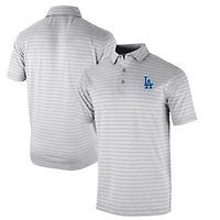 Men's Columbia  Gray Los Angeles Dodgers Omni-Wick Post Round Polo