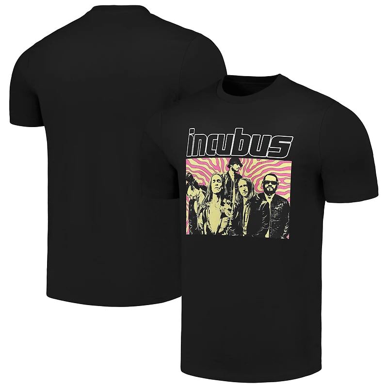 Men's Black Incubus Swirl T-Shirt