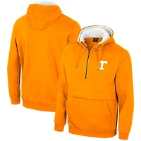 Men's Colosseum Tennessee Orange Tennessee Volunteers Half-Zip Hoodie