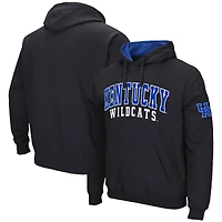 Men's Colosseum Black Kentucky Wildcats Double Arch Pullover Hoodie