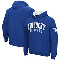Men's Colosseum Royal Kentucky Wildcats Double Arch Pullover Hoodie