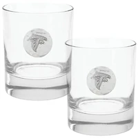 Atlanta Falcons Two-Piece 11oz. Rocks Glass Set