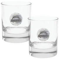 Los Angeles Chargers Two-Piece 11oz. Rocks Glass Set