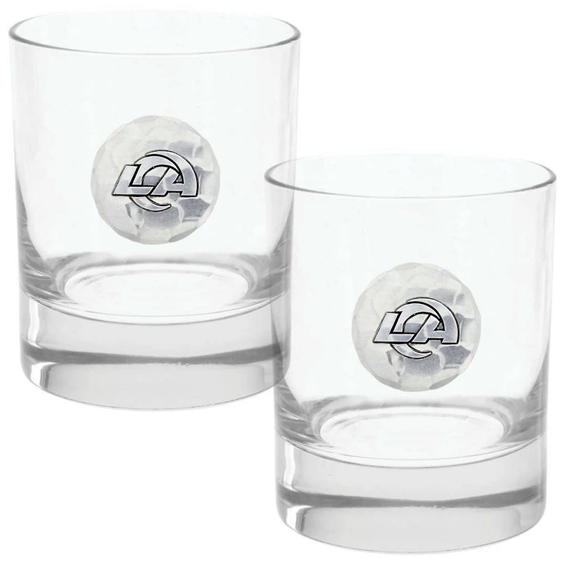 Los Angeles Rams Two-Piece 11oz. Rocks Glass Set