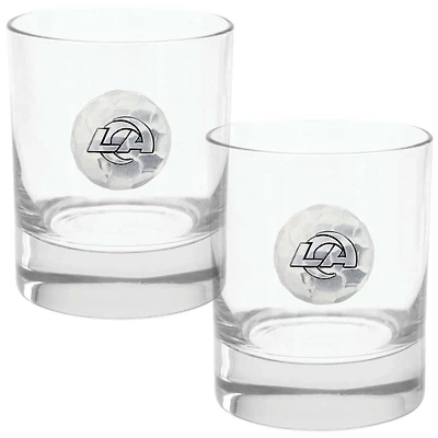 Los Angeles Rams Two-Piece 11oz. Rocks Glass Set