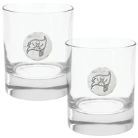 Tampa Bay Buccaneers Two-Piece 11oz. Rocks Glass Set