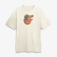Men's Fanatics Cream Baltimore Orioles Stadium Slub T-Shirt