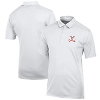 Men's White Virginia Cavaliers Classic Jacquard Polo
