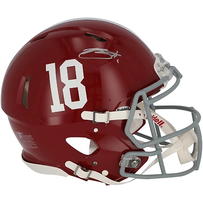 Bryce Young Alabama Crimson Tide Autographed Riddell Speed Authentic Helmet