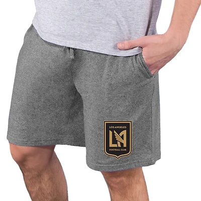 Men's Concepts Sport Charcoal LAFC Quest Knit Jam Shorts
