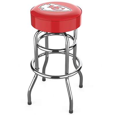 Imperial  Kansas City Chiefs Team Chrome Bar Stool