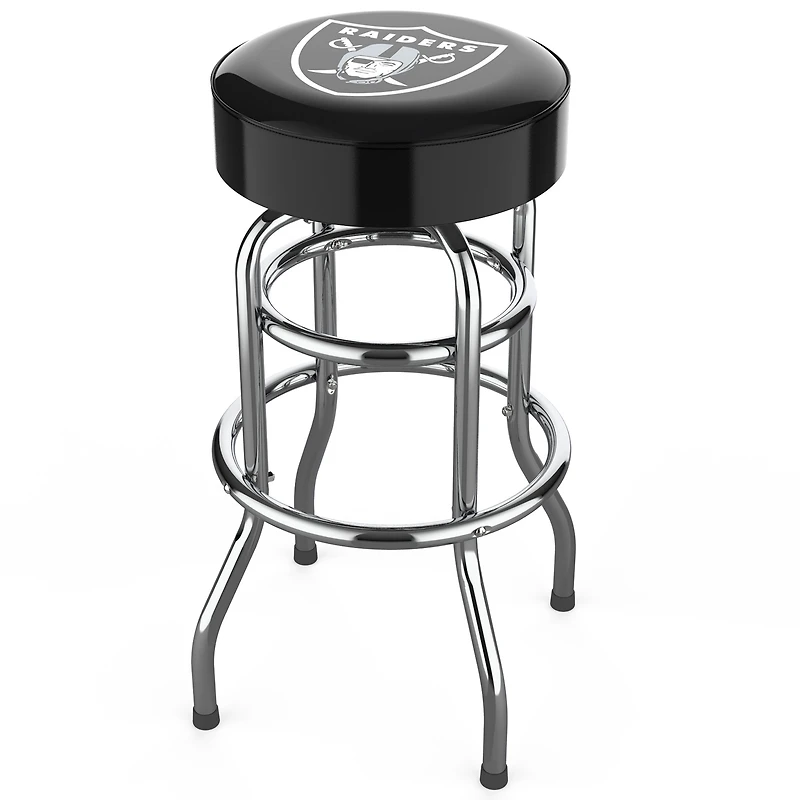 Imperial  Las Vegas Raiders Team Chrome Bar Stool