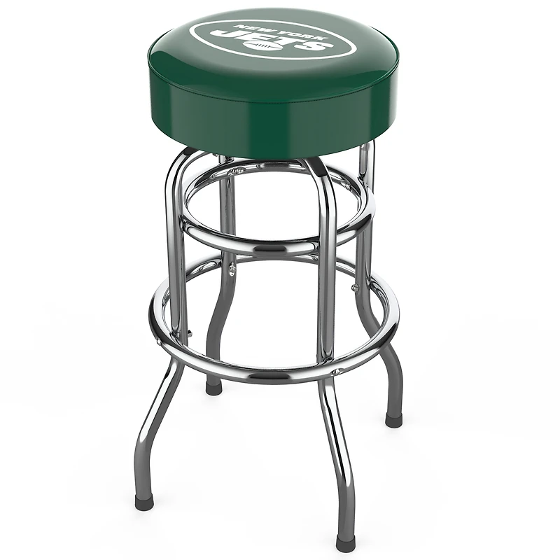 Imperial  New York Jets Team Chrome Bar Stool