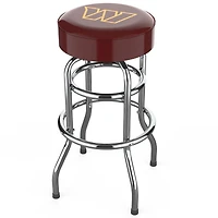 Imperial  Washington Commanders Team Chrome Bar Stool