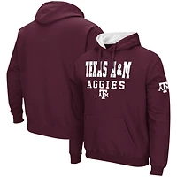 Men's Colosseum Maroon Texas A&M Aggies Sunrise Pullover Hoodie