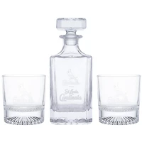 St. Louis Cardinals Three-Piece Decanter & Rocks Glasses Set