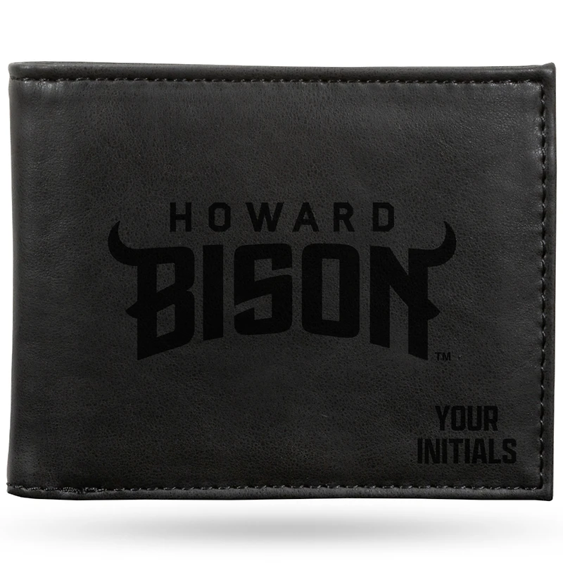 Howard Bison Personalized Billfold Wallet