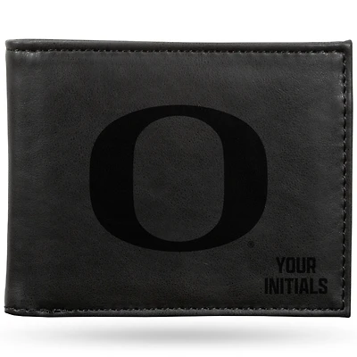 Black Oregon Ducks Personalized Billfold Wallet