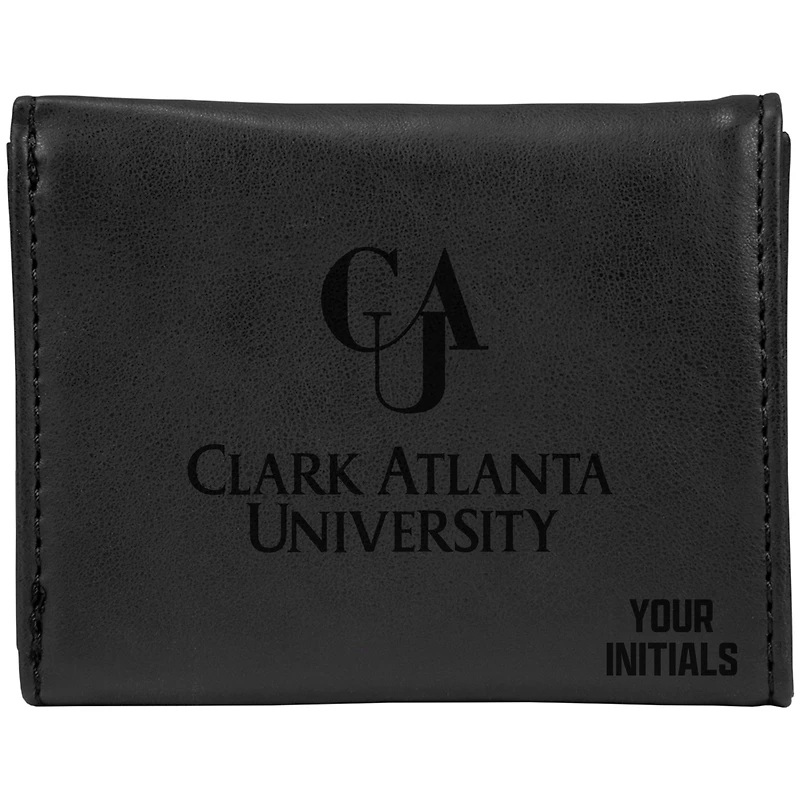 Clark Atlanta Panthers Personalized Trifold Wallet