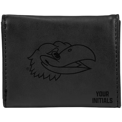 Kansas Jayhawks Personalized Trifold Wallet
