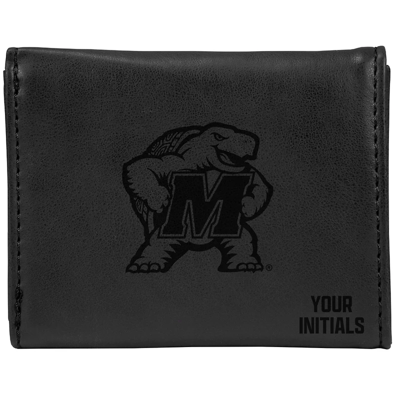 Maryland Terrapins Personalized Trifold Wallet