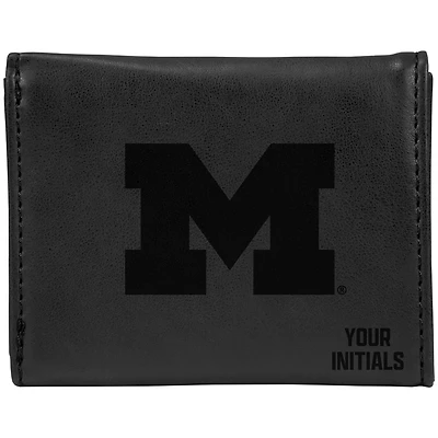 Michigan Wolverines Personalized Trifold Wallet
