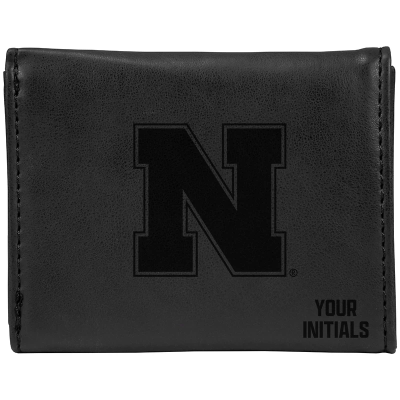 Nebraska Huskers Personalized Trifold Wallet