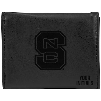 NC State Wolfpack Personalized Trifold Wallet