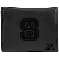 NC State Wolfpack Personalized Trifold Wallet