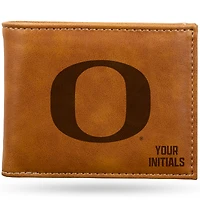 Brown Oregon Ducks Personalized Billfold Wallet