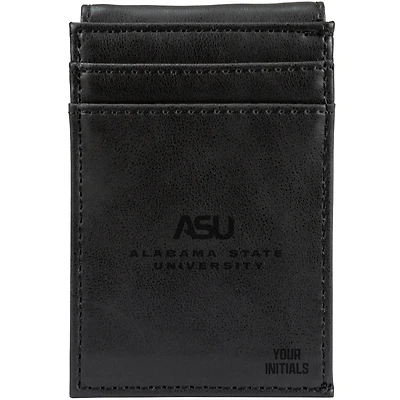 Alabama State Hornets Personalized Front Pocket Wallet
