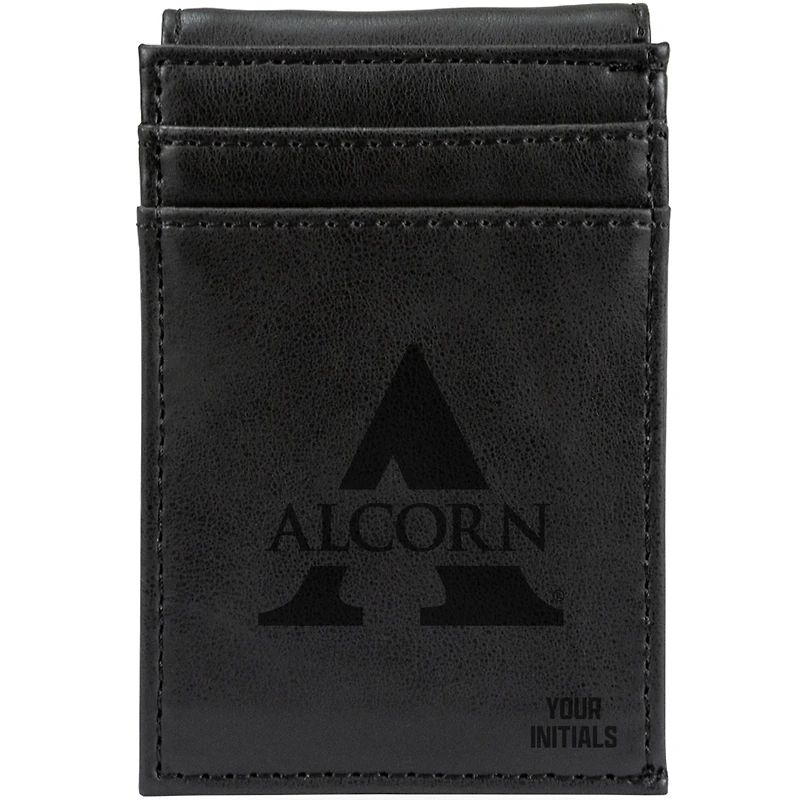 Alcorn State Braves Personalized Front Pocket Wallet